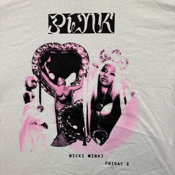 Nicki Minaj “Pink Friday 2” Album Graphic T-Shirt Size Extra Large - Picture 2 of 4